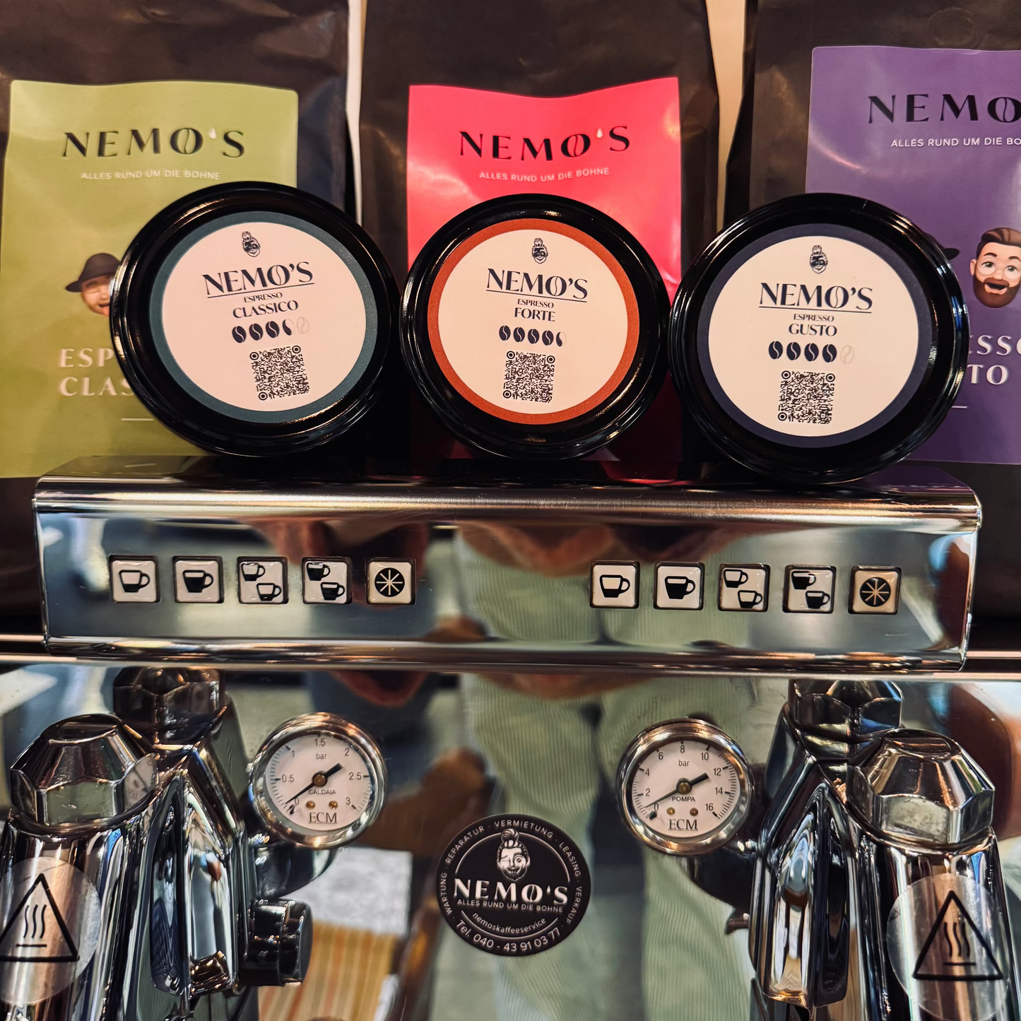 Nemo's Probierpaket: 3 Sorten Kaffee zum testen