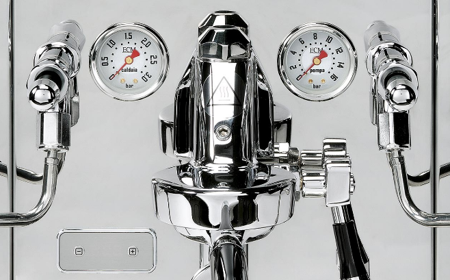 ECM Synchronika - Dualboiler-System mit Rotationspumpe