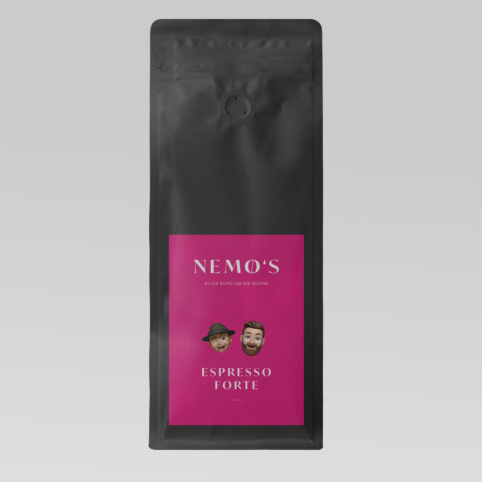 Espresso Forte 1000g, 100% Robusta, Intensität sehr kräftig