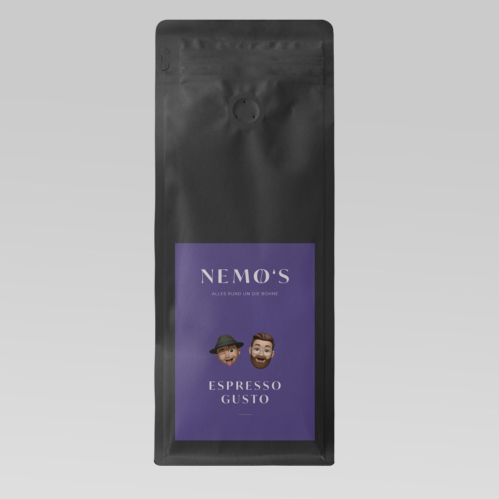 Espresso Gusto 1000g, 60% Robusta 40% Arabica, Intensität kräftig