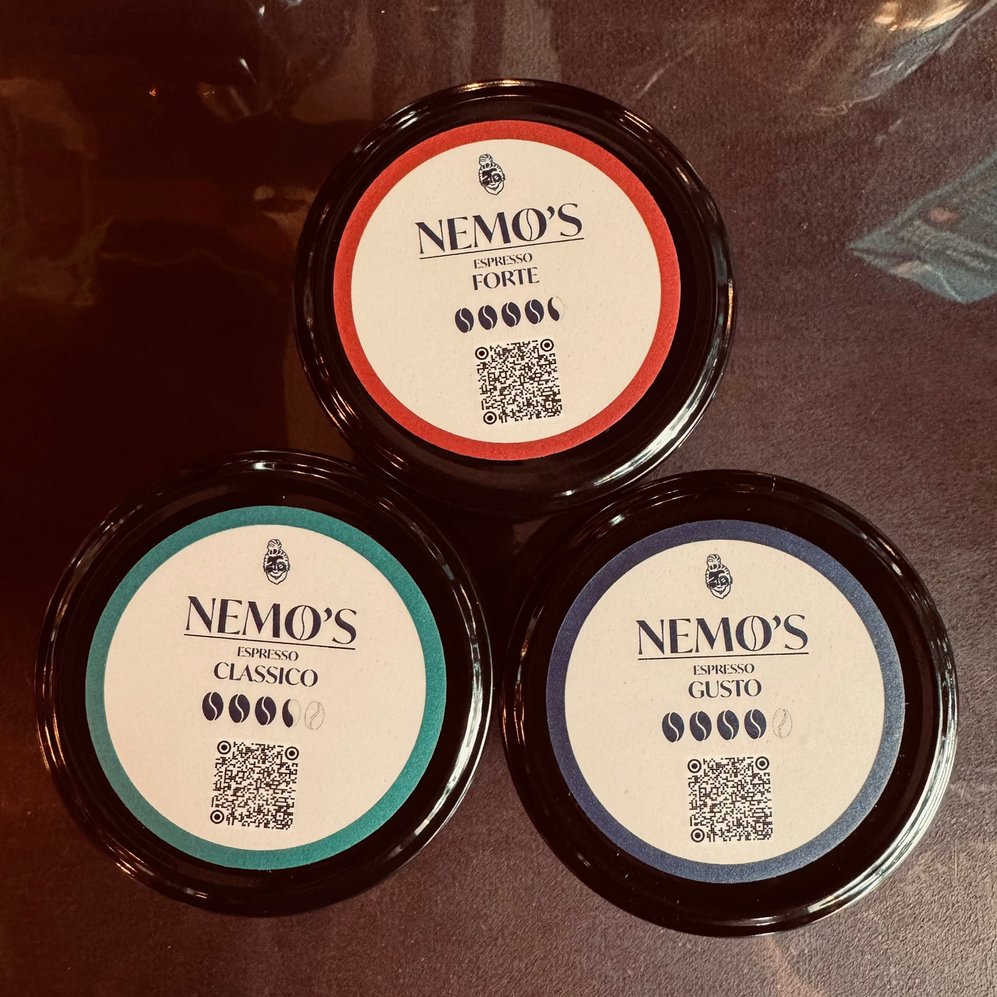 Nemo's Probierpaket: 3 Sorten Kaffee