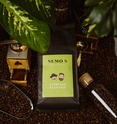 Espresso Classico 1000g, 50% Robusta 50% Arabica, Intensität kräftig - nemoskaffeeservice