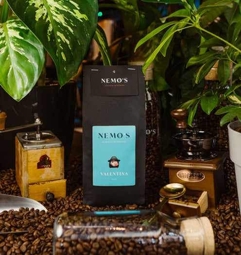 Valentina 500g, Espresso Forte gemahlen, 100% Robusta, Intensität sehr kräftig - nemoskaffeeservice